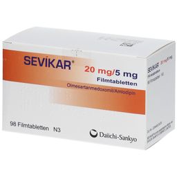 SEVIKAR 20 mg/5 mg Filmtabletten