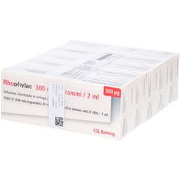 RHOPHYLAC 300 µg/2 ml Injektionslsg.in Fertigspr.