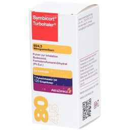 SYMBICORT Turbohaler 80/4,5 µg/Dosis 120 ED