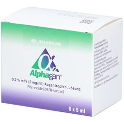 Alphagan® 0,2% m/V 2 mg/ml Augentropfen