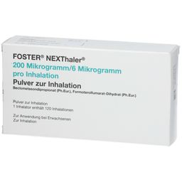 FOSTER NEXThaler 200/6 µg 120 ED Inhalationspulver