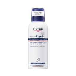 Eucerin® UreaRepair 10% Urea Fußschaum – 48h Fußpflege für trockene Haut mit feuchtigkeitsspendender Urea und beruhigendem Duft - Jetzt 20% mit dem Code eucerin20 sparen*