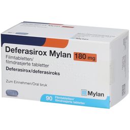 DEFERASIROX Mylan 180 mg Filmtabletten