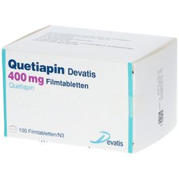 QUETIAPIN Devatis 400 mg Filmtabletten