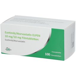 EZETIMIB/Atorvastatin ELPEN 10 mg/10 mg Filmtabl.