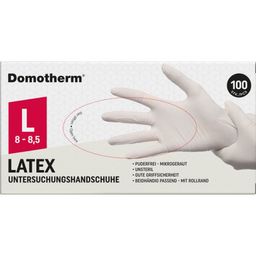 Domotherm® Untersuchungshandschuhe Latex Gr. L