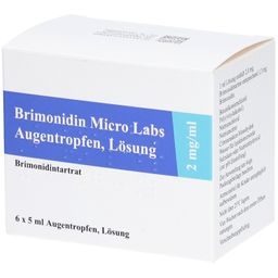 BRIMONIDIN Micro Labs 2 mg/ml Augentropfen