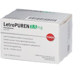LETROPUREN 2,5 mg Filmtabletten