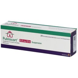 PULMICORT 0,5 mg/2 ml Suspension f.einen Vernebler
