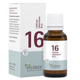 Schüßler-Salz Nr. 16 Lithium chloratum D12