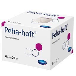 Peha-haft® Fixierbinde latexfrei 6 cm x 21 m