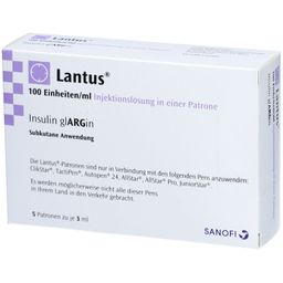 LANTUS 100 E/ml Injektionslösung i.e.Patrone