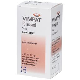 VIMPAT 10 mg/ml Sirup
