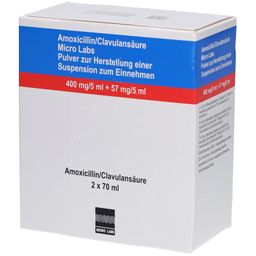 AMOXICILLIN/Clavulansäure Micro La.400/57mg/5ml