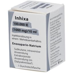 INHIXA 100.000 I.E. 1000mg/10ml ILO Mehrf.Dos.Dsfl