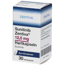 SUNITINIB Zentiva 12,5 mg Hartkapseln