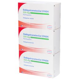 DABIGATRANETEXILAT STADA 150 mg Hartkapseln