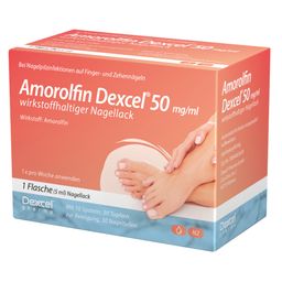 Amorolfin Dexcel® 50 mg/ml, bei Nagelpilz