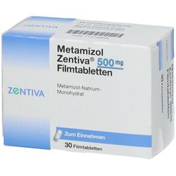 METAMIZOL Zentiva 500 mg Filmtabletten