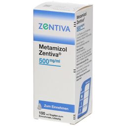 METAMIZOL Zentiva 500 mg/ml Tropf.z.Einnehmen Lsg.