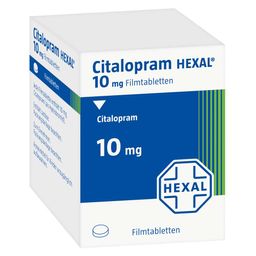 CITALOPRAM HEXAL 10 mg Filmtabletten Dose