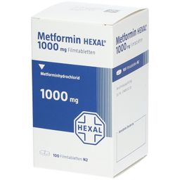 METFORMIN HEXAL 1000 mg Filmtabletten Dose
