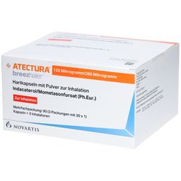 ATECTURA Breezhaler 125µg/260µg Hartk.m.Plv.z.Inh.