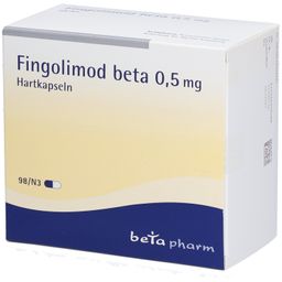 FINGOLIMOD beta 0,5 mg Hartkapseln