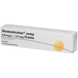 GENTAMICUTAN comp 0,64 mg/g + 1,67 mg/g Creme
