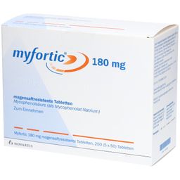 MYFORTIC 180 mg magensaftresistente Tabletten