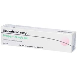 CLINDADERM comp. 10 mg/g + 30 mg/g Gel