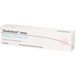 CLINDADERM comp. 10 mg/g + 50 mg/g Gel
