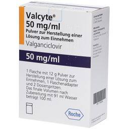 Valcyte® 50 mg/ml