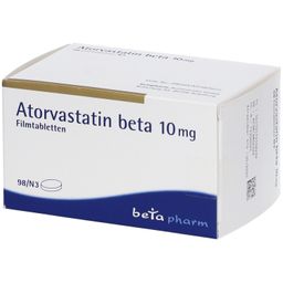 ATORVASTATIN beta 10 mg Filmtabletten