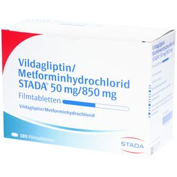 VILDAGLIPTIN/Metformin STADA 50 mg/850 mg Filmtab.