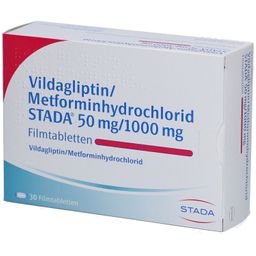VILDAGLIPTIN/Metformin STADA 50 mg/1000 mg Filmtab