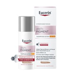 Eucerin® Anti-Pigment Tagescreme mit Thiamidol®, schnell einziehende, getönte Antipigmentcreme mit LSF 30, mittel - Jetzt 20% mit dem Code "eucerin20" sparen*