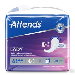 Attends® Lady Night Pad 6