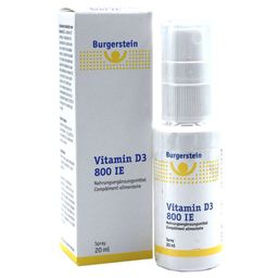 Burgerstein Vitamin D3 800 IE