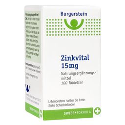 Burgerstein Zinkvital 15 mg