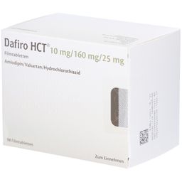 DAFIRO HCT 10 mg/160 mg/25 mg Filmtabletten