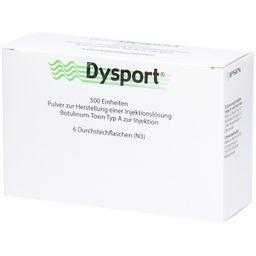 DYSPORT 500 Einheiten Pulver z.Herst.e.Inj.-Lsg.