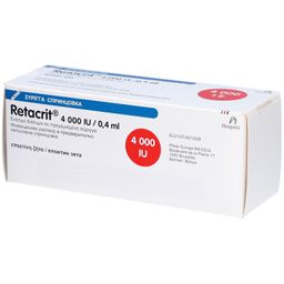 RETACRIT 4.000 I.E./0,4 ml Inj.-L.i.e.Fertigspr.