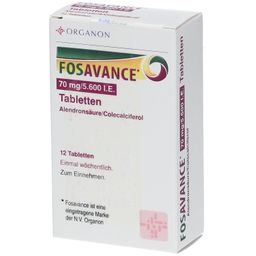 FOSAVANCE 70 mg/5.600 I.E. Tabletten