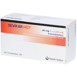 SEVIKAR HCT 40 mg/5 mg/25 mg Filmtabletten