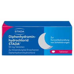 Diphenhydraminhydrochlorid STADA® 50 mg Tabletten bei Schlafstörungen