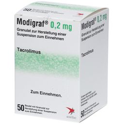 MODIGRAF 0,2 mg Granulat z.Herstell.e.Susp.z.Einn.