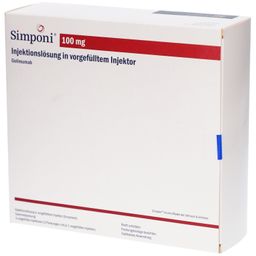 SIMPONI 100 mg Injektionslösung in vorgef.Injektor