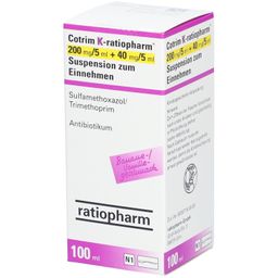 Cotrim K-ratiopharm® 200mg/5ml + 40mg/5ml