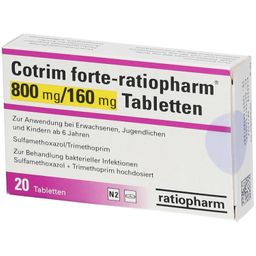 Cotrim forte-ratiopharm® 800 mg/160 mg